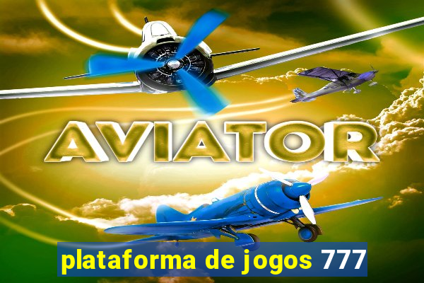 plataforma de jogos 777